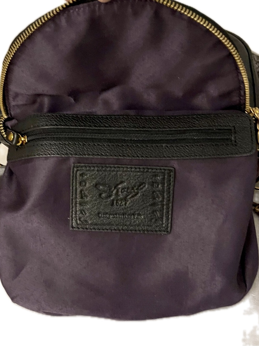 Sharif Chevron Quilted Hobo Leather Crossbody - Picture 13 of 16